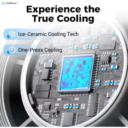 ChillWave™ Pocket IceTech Fan - Powerful Cooling Anywhere You Go